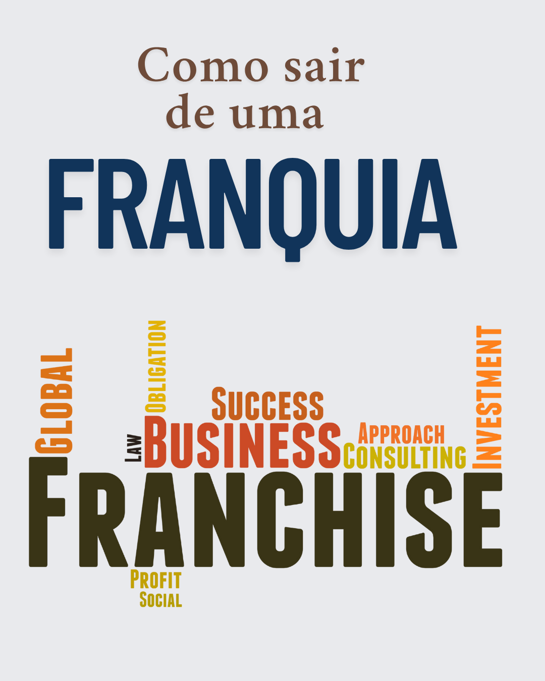 Você está visualizando atualmente Quero sair de uma Franquia